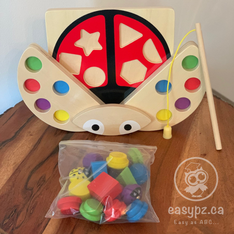 Jouet de capture de coccinelle magnétique