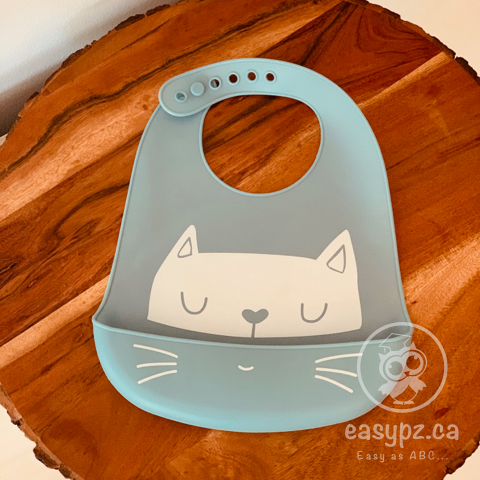 Bavoir en silicone pour bébé